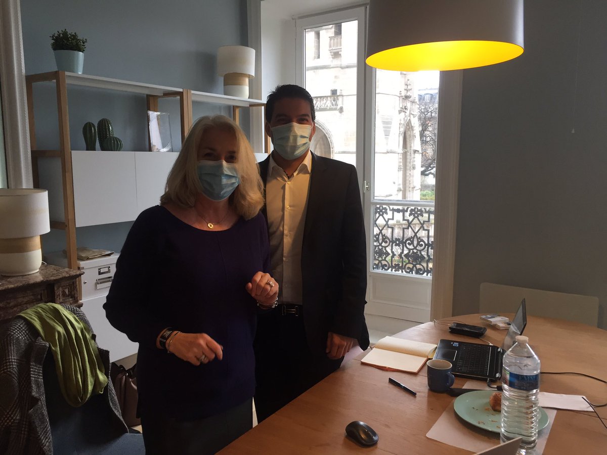 Bureau  <a href="/CJECnational/">CJEC</a> ce jour avec <a href="/Gan_Assurances/">Gan Assurances</a> : masqués mais ensemble!👍🏻 Retour sur les actions 2020 et #perspectives 2021
Échanges riches et chaleureux!
<a href="/Audrey_Borg75/">Audrey Borg</a> <a href="/merlet75/">François Merlet</a> <a href="/azizagbetou/">Abdelaziz AGBETOU</a> <a href="/JLFlabeau/">Jean-Luc FLABEAU</a> <a href="/ChristPriem/">Christophe PRIEM</a>