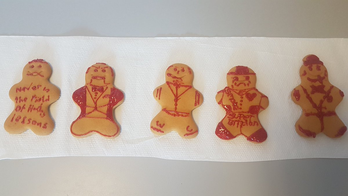 CHShumanities's tweet photo. The winner of today's gingerbread Winston Churchill lookalike competition is... https://t.co/rlnwXLPKvG