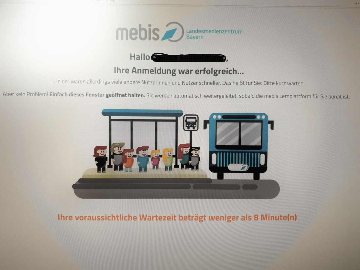 Wer hätte gedacht, dass nach 9 Monaten Pandemie eine Auskunft an der O2-Kundendiensthotline schneller zu kriegen ist als ein Mebis-Login...
#mebis