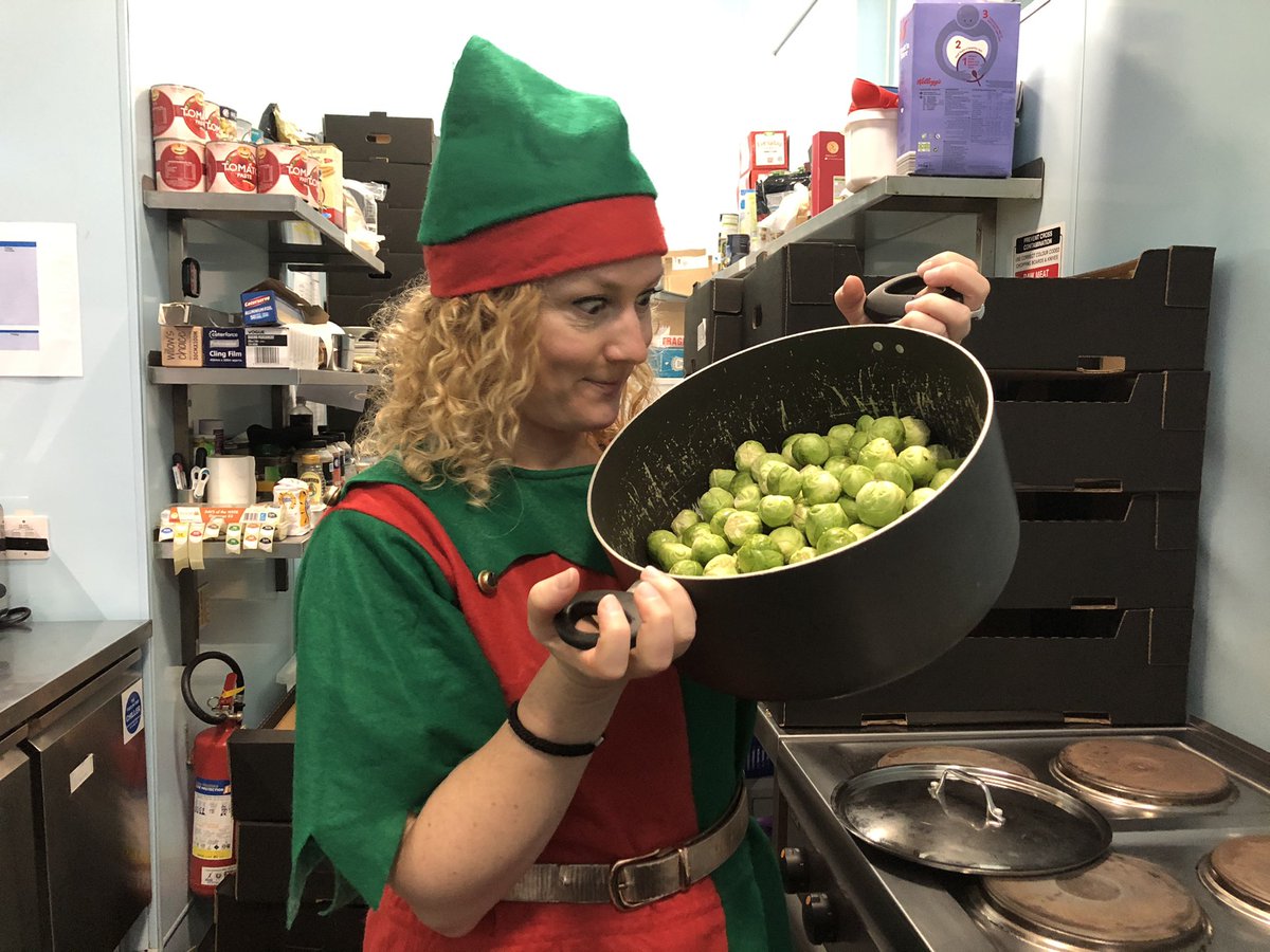 CHAOSRadioUK's tweet photo. Our cheeky little elf (Producer Gemma) has been busy preparing the sprouts for our brussels bobbing challenge later! 🎄

Are you ready @perrinhooper and @MKenworthyGomes? 

Don’t miss out! 📺 https://t.co/OVnrtitZJ7 #KeepItChaos https://t.co/Lx89aLgeHr