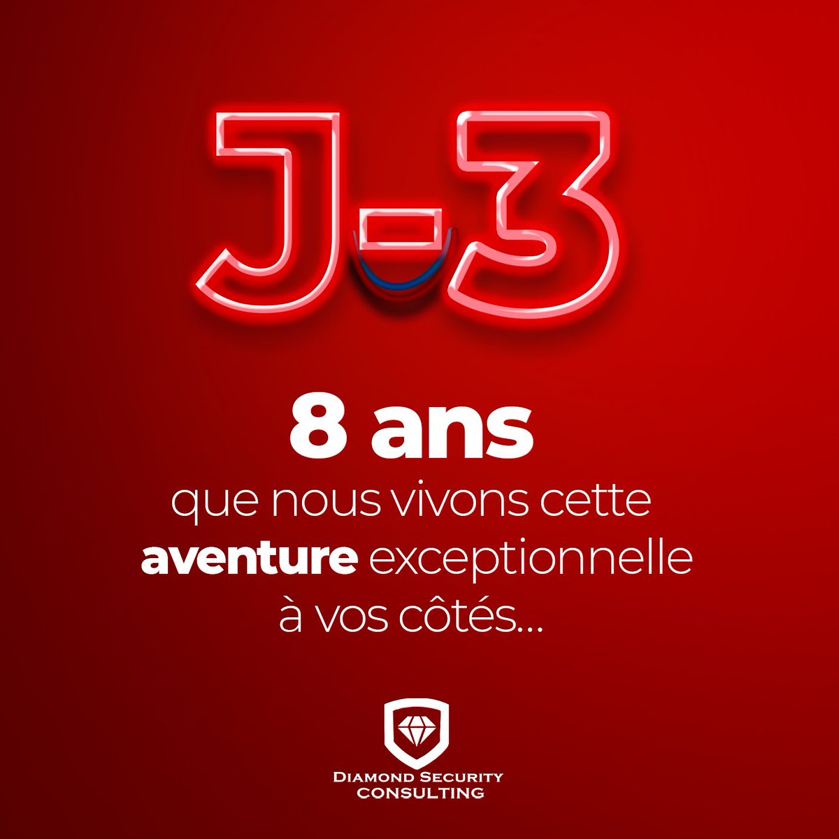 Depuis 8 ans, avec vous, nous continuons d'écrire une merveilleuse aventure.
#8ansDSC #anniversaire #CyberSécurité <a href="/diamondsecconsu/">Diamond Security Consulting</a>