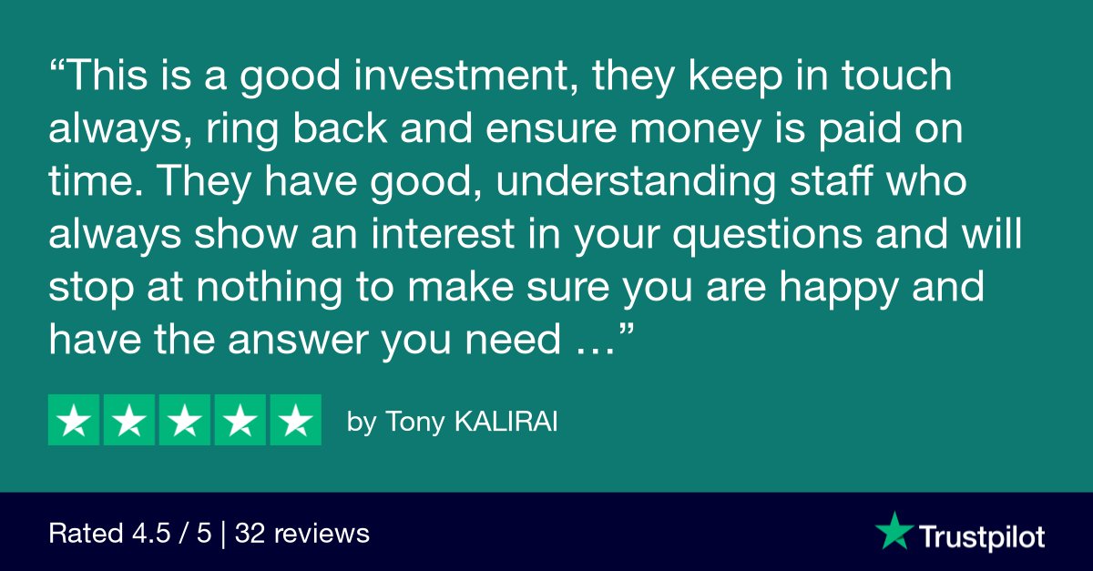 PCapitalPLC's tweet photo. Thanks Tony - another valued customer that rates us ‘Excellent’ 👌 on @Trustpilot 

It’s our mission to make investing worry-free. Our Customer Service Team are always happy to:
✔️ return calls
✔️answer questions
✔️ keep you updated

#customerservice #customerfeedback #trustpilot https://t.co/Pea2PXdWcx