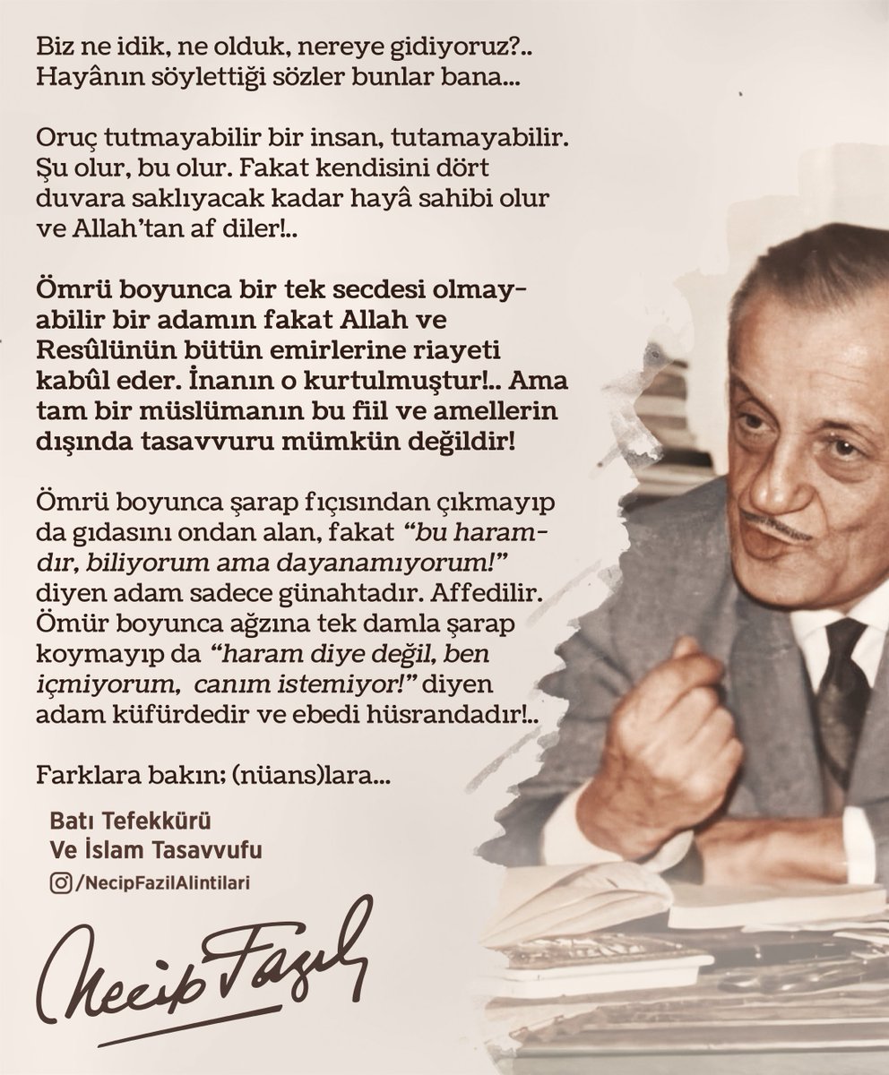 Biz ne idik, ne olduk, nereye gidiyoruz?..