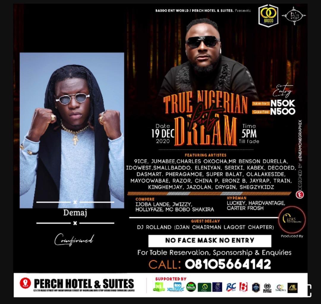 iam_demaj's tweet photo. 🔥🔥.  Perch hotel on the 19th https://t.co/JYBWDTi35B