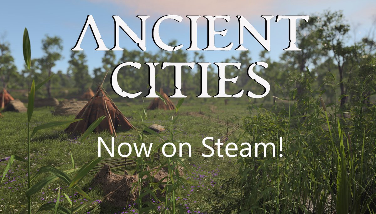 _AncientCities's tweet photo. Ancient Cities early access version on Steam now!

Join the tribe and help us make the city builder we all dream of!

https://t.co/fBclsZhC9p

Also you can follow and add Ancient Cities to your wishlist on Steam to support the game!

#indiedev #gamedev #strategy #survival https://t.co/gI4uJVgwJb