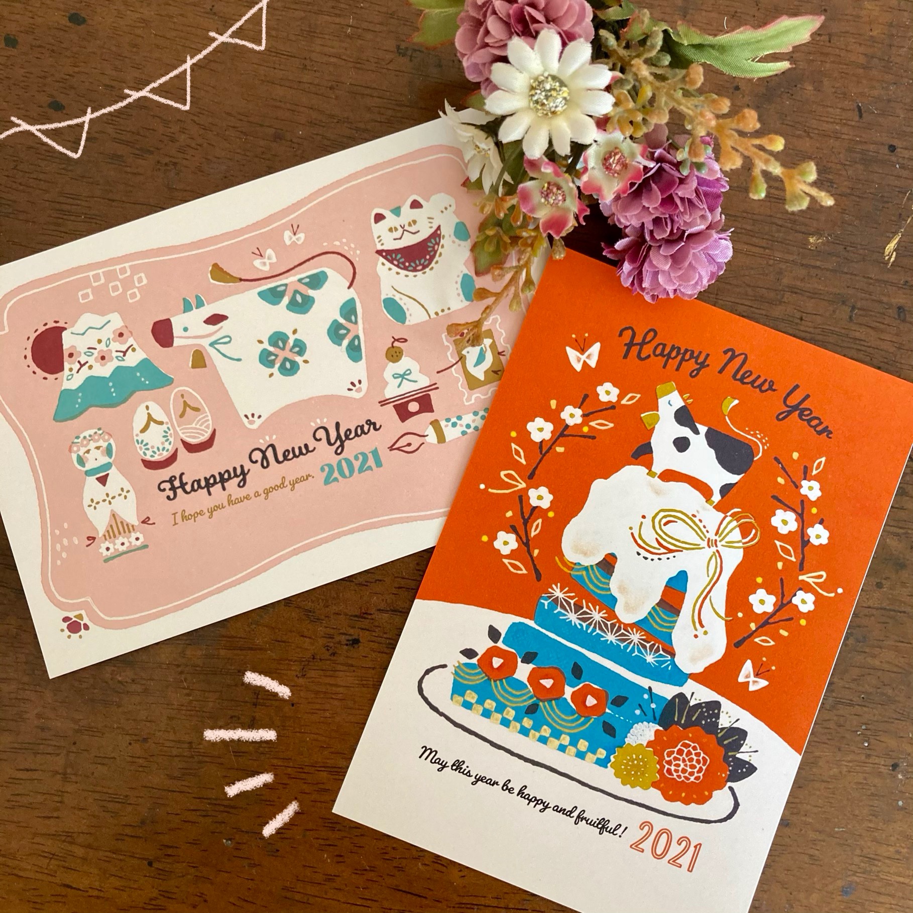 Chun キラリと輝くおしゃれな年賀状 年賀状 は和風にしたいけど あんまりかしこまりたくないな という方におすすめです ちょっぴりレトロな和モダンデザインで 新年を華やかに迎えられますように T Co Oio7buh8td 年賀状 T Co