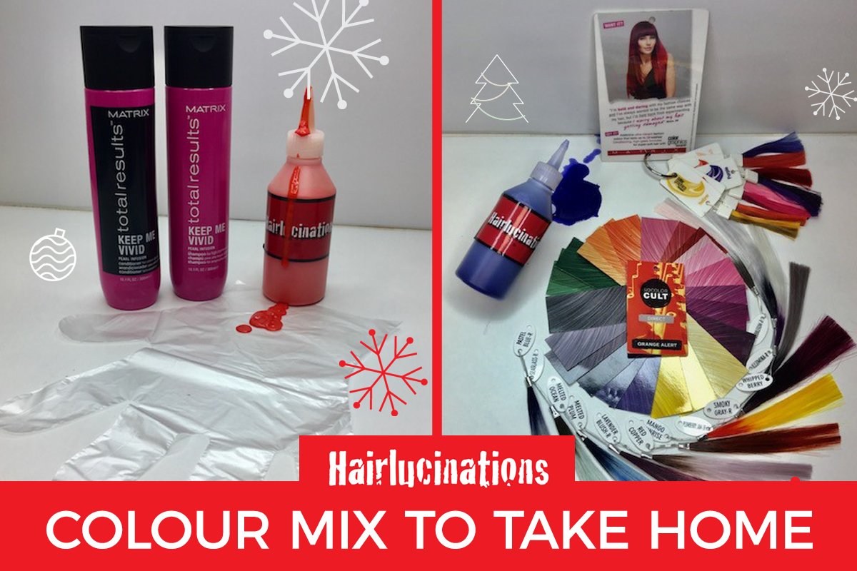 Hairlucinations's tweet photo. Have your fashion colour mixed to take home to refresh your colour for £9.99!

Get those colours booked in ASAP for XMAS!

Colours from £24.50
Cut and finish available from £23.50
Blowdrys from £15.00

Call 0151 922 6652 to book.

#xmashaircolour #haircolourliverpool #colourmelt https://t.co/iNTmYYze2c