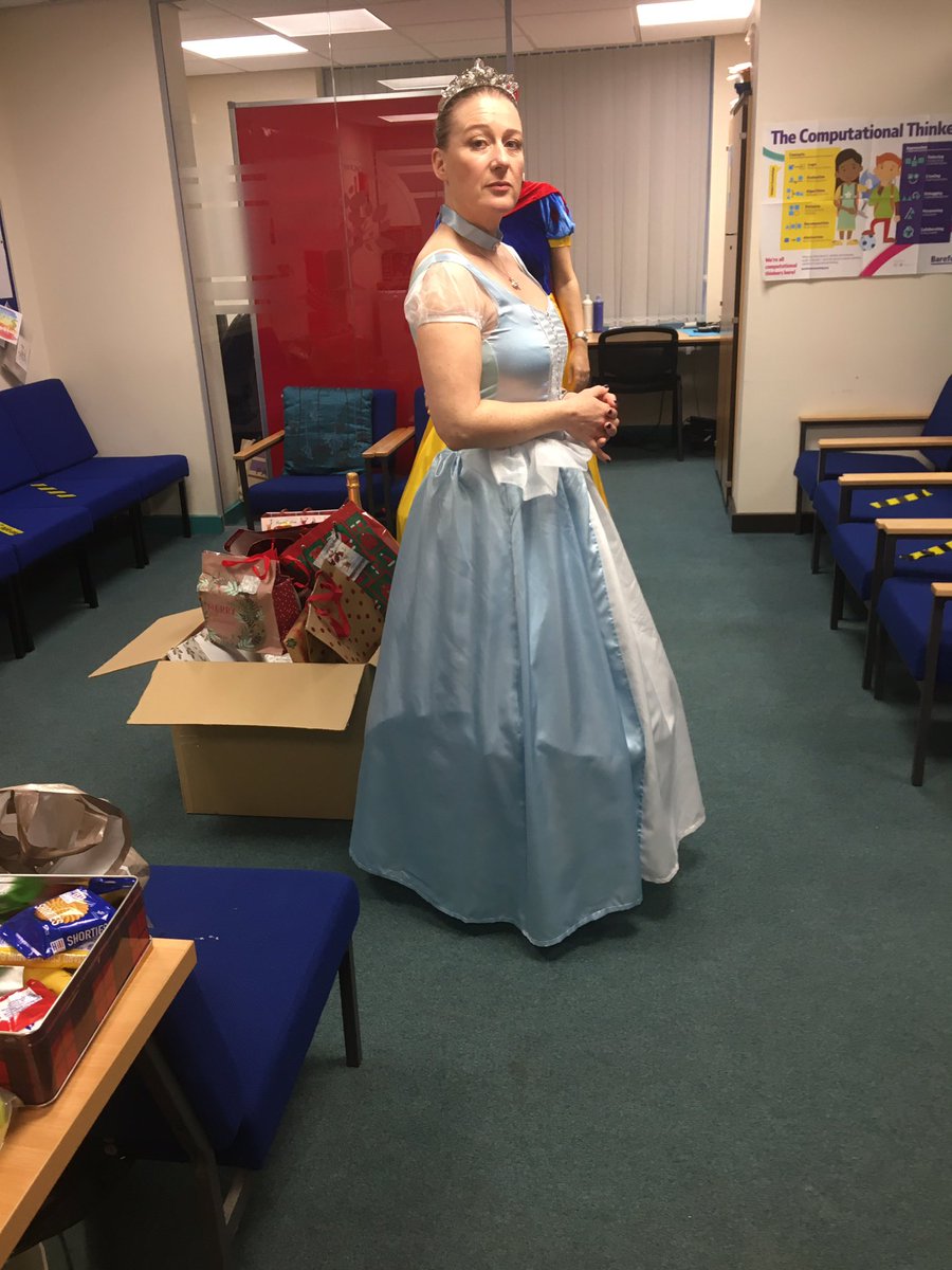Burleywoodheadp's tweet photo. Please note, school is temporarily staffed by supply teachers from the Panto and Disney Supply Agencies. Normal staffing rotas will resume tomorrow #nativity #Christmas https://t.co/kowuMYwmvH