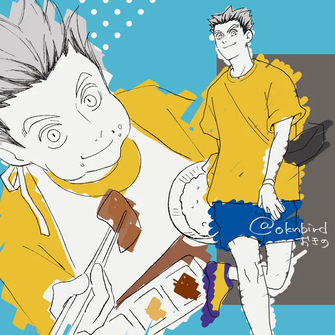 むすびぃで呪edパロ?もういっぱい描かれてるかもだけど…! 