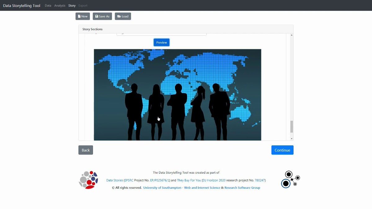 Together with our charming collaborators from <a href="/datastoriesuk/">DataStories</a> the TBFY team has built a free online Data Storytelling Tool that assists anyone who wants to tell a great story with their data. #procurement #DataScience #storytelling @BDVA_PPP <a href="/EU_H2020/">Horizon 2020</a> 
buff.ly/38ca4Pw