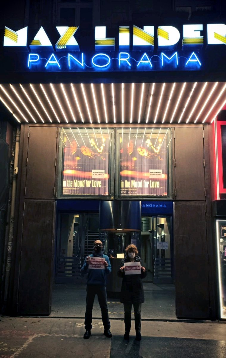 “Oh, ça a l’air pas mal ça, viens on va le voir au cinéma.”

Chaque jour, 583.000 spectateurs ne peuvent plus prononcer cette phrase.
Faites un don.

Ou faites comme le @MaxLinderPano et poussez un bon coup de gueule…

#NonEssentiel