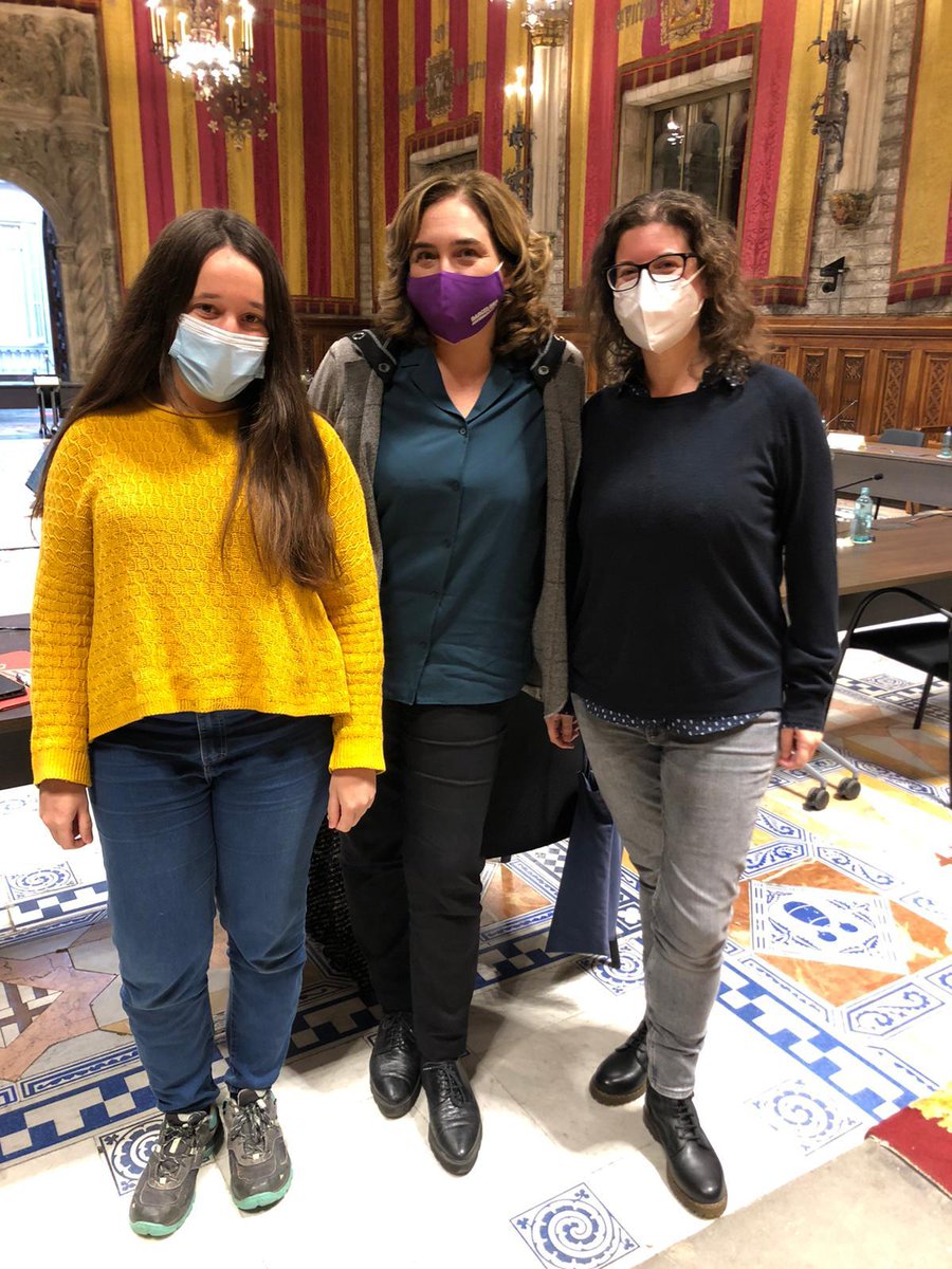 PyLadiesBCN's tweet photo. Barcelona City Council organised an encounter of women in tech to help them define new public policies towards diversity and equity in the field. Happy to share and hear so many interesting ideas from great women in the field! @DigitalFems @bcn_ajuntament @AdaColau @laurapcastano https://t.co/fjyJ6VSypB