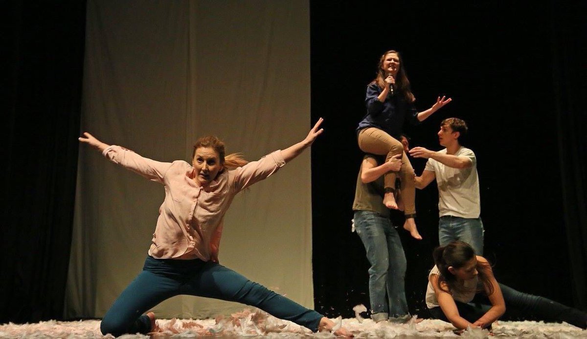 RansackDance's tweet photo. #ThrowbackThursday | Dydd Iau Taflu yn ol to one of our first performances of our show Momenta!This was an R&D performance at our emerging choreographers platform ‘Arrive’, at the Muni Arts Centre back in 2016.
Funded by @Celf_Cymru
#emergingchoreographers #Arrivedanceplatform https://t.co/Hm63aOhhXT