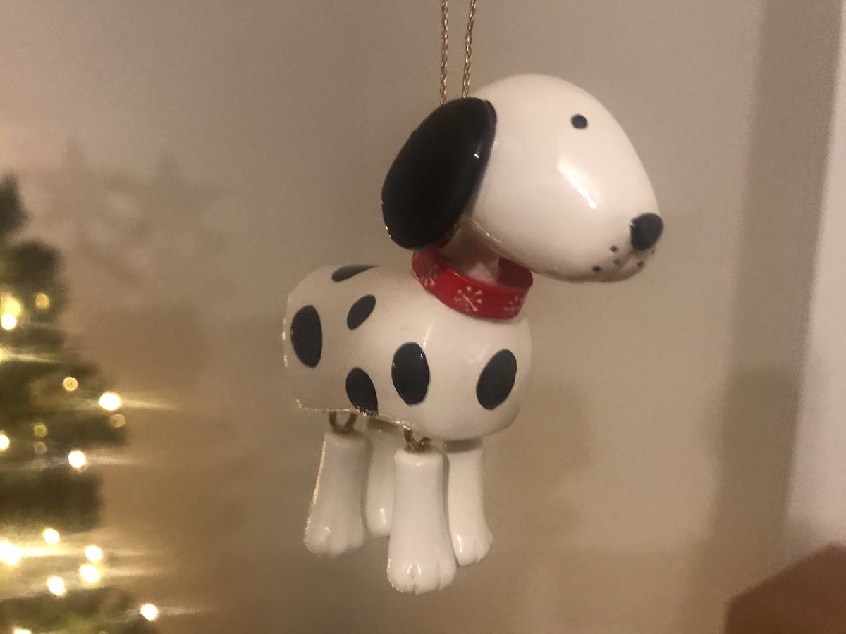 davyt2908's tweet photo. Day 4 @Tobermore Favourite Trinket! This has to be my Dalmatian, in remembrance of my dog AJay, loved him ❤️
#FestiveUpWeek
#Christmas2020
#TeamTobermore https://t.co/YAmtRWr6Lp