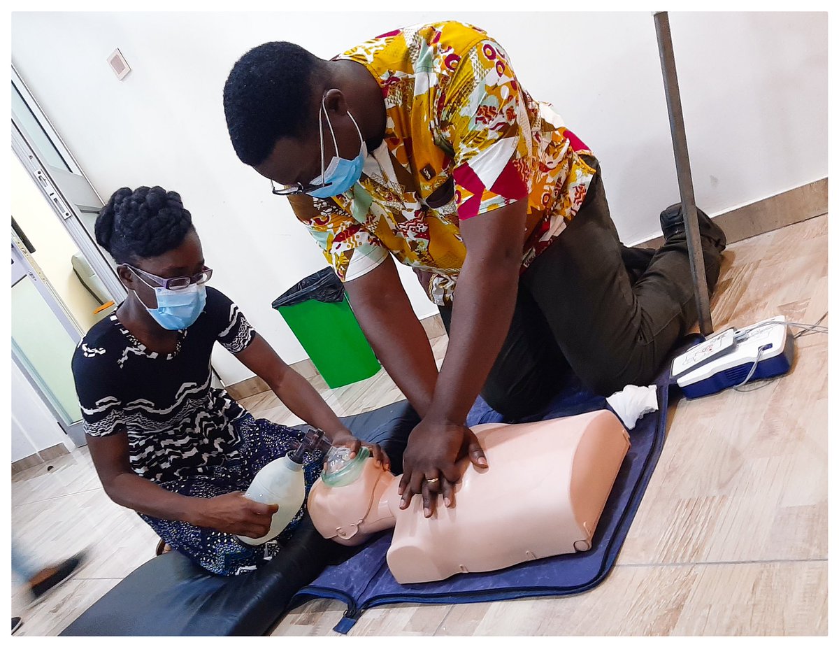 ghana_smile's tweet photo. Operation Smile Ghana over the past days has been training medical personnel across country in Basic Life Support (BLS) &amp; Pediatric Advanced Life Support(PALS)

Thank you to all Operation Smile Ghana BLS &amp; PALS instructors for volunteering their time to provide these trainings https://t.co/YIo3mF9AWa