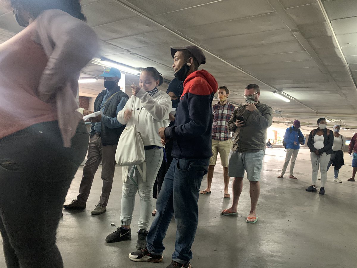 Kim_JSmith's tweet photo. @PIBHomeAffairs how is this the most conventional way of visiting HA for an ID?? In this basement since 06h00 and haven’t seen the inside of the building yet. This for a temp ID as they’d already reached their “daily quota” for ID applications!! https://t.co/fUfUZ7lzfN
