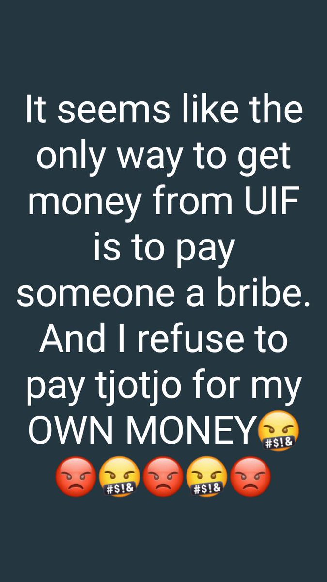 crystal_baker's tweet photo. @UIFBenefits @UIFCorp 

How long does it take to pay out UIF benefits?
I've applied in July. The lost my docs.
I applied online in September. Nothing has come of it. 
I've been back in October, Nov, and December. Still nothing. What must I do now? https://t.co/KbREpMOt7K