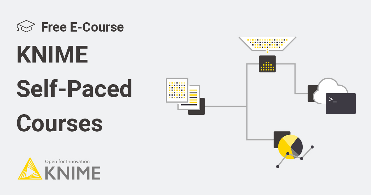 knime's tweet photo. Learn more about data science at your own pace and in your own schedule! Check out #KNIME's free online courses at https://t.co/UXh8jSFL4V 

#opensource #ETL #dataviz #textprocessing https://t.co/6itjEAqH4H
