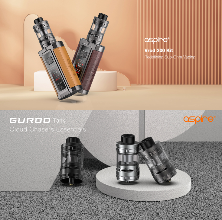 JapanAspire's tweet photo. アスパイアファミリーに、新しい仲間、 Vrod 200 Kit and Guroo Tank 

#AspireVrod200 #aspirejapan #vapejapan #電子タバコ #電子たばこ #ベイプ #爆煙 #アスパイア #AspireZeroG #AspireFinixx #starterkit #AspireOnixx https://t.co/BRrOoJrAoo