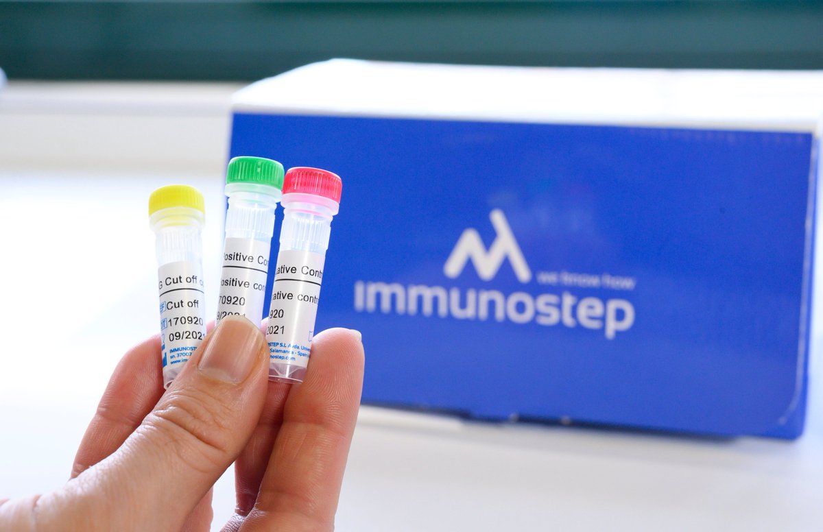 CSIC's tweet photo. El test contribuirá a proporcionar una imagen más completa del impacto del coronavirus en la población y, en los próximos meses, a diseñar una estrategia más eficiente para administrar las vacunas y hacer un seguimiento de su respuesta. 
➡️https://t.co/V1Rr7FRCYf https://t.co/xovl3ScXDh