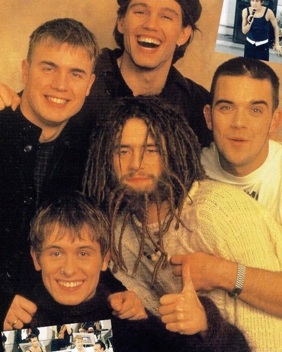 TakeThatFanBase's tweet photo. Can we ask 'why' Howard? #🤔😜 #nineties #JasonOrange @GaryBarlow #tbt 

Be careful if you need to go out! #🏡 #throwback #lookatus #🏠 #flashback #lookawaynow #avoidcrowdedplaces #staysafe #🏢 #StayAtHome #🏘 #KeepYourDistance #washyourhands #everyotherday #📸's https://t.co/04tpNy6j8o