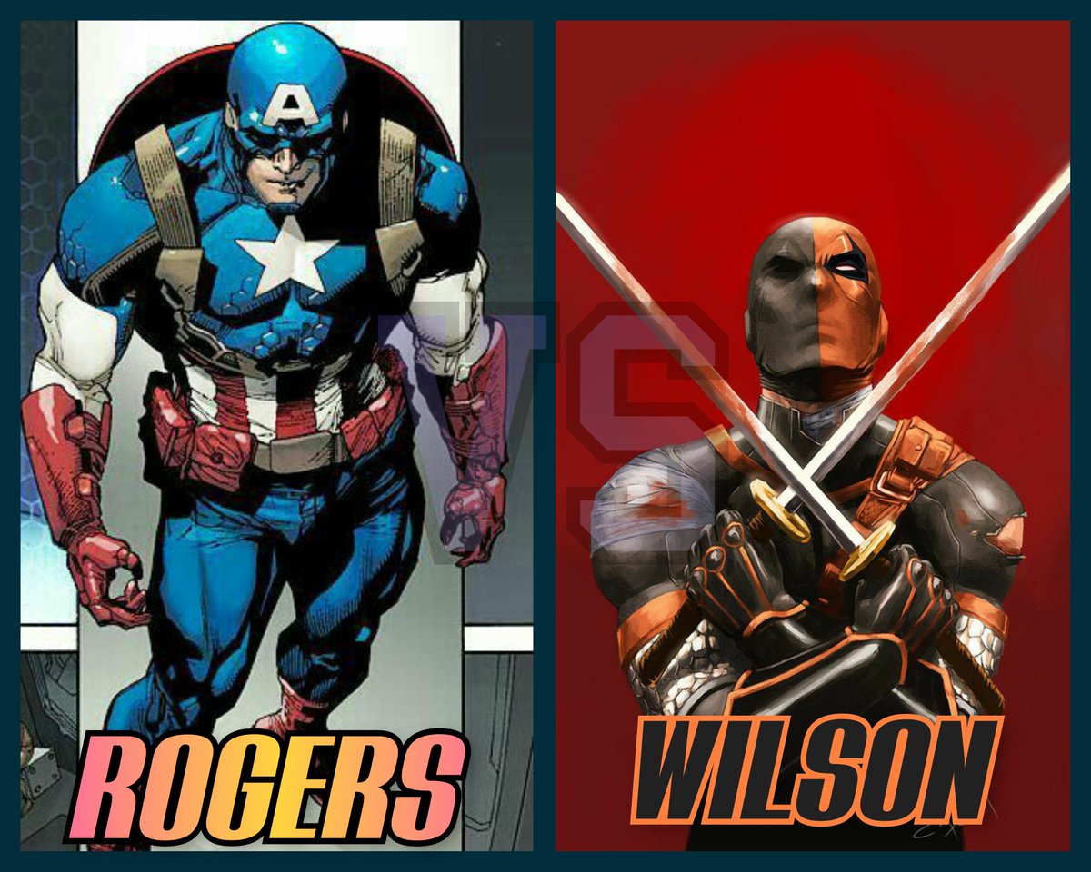 Captain America Vs Deathstroke