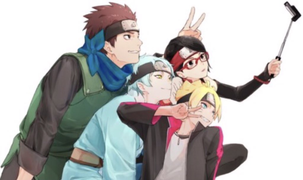 𝘼𝙠𝙖𝙧𝙞 ボルトの木の葉丸班強すぎ説っていう記事見て 共感 三忍のjiraiyaの弟子の最強忍者のナルトの息子と綱手の弟子 大蛇丸の弟子の娘と大蛇丸の息子 そして三代目火影の孫でナルトの弟子の担当上忍 弱いわけがない