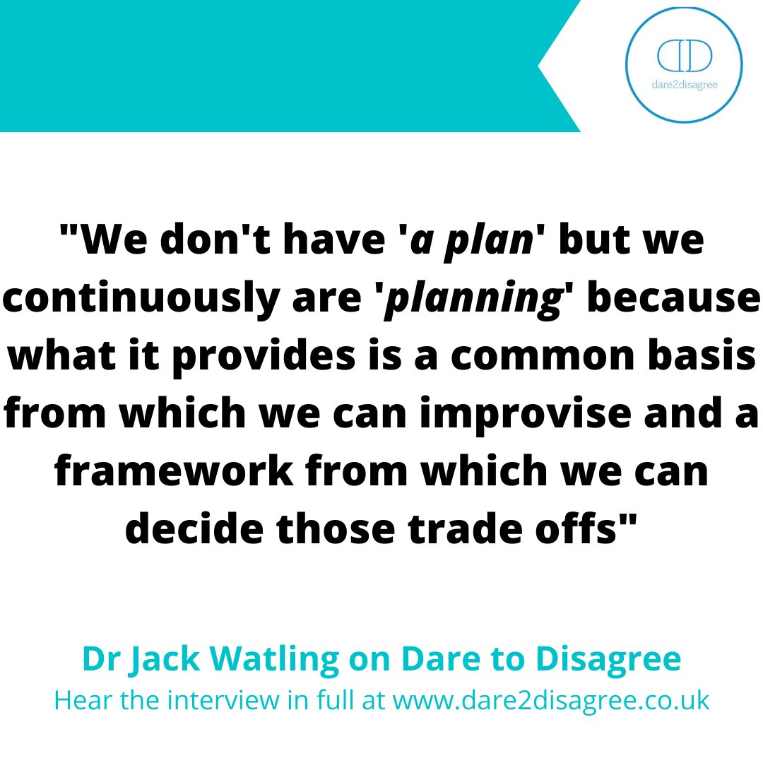 An insight into military strategy from a defence expert - in the latest episode of @DisagreeDare2 - that any entrepreneur will tell you is just as relevant to running a business effectively. Hear the full interview at: tinyurl.com/y7s2qm2y #strategy #entrepreneurs #podcasts