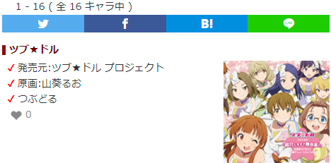 ツブドルのtwitterイラスト検索結果
