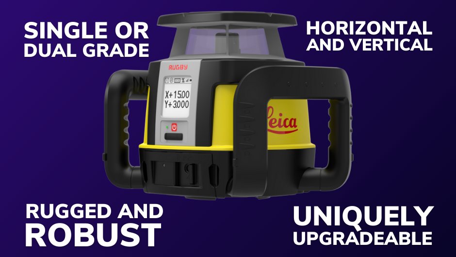 mpsurvey's tweet photo. Versatile and robust. 🦎 The Rugby CLA upgradeable laser is your perfect partner for any #construction site.
https://t.co/uJYOjrTliu ⬅
#LevelUp #ConstructionLaser #Building https://t.co/KBjxIm9IgY