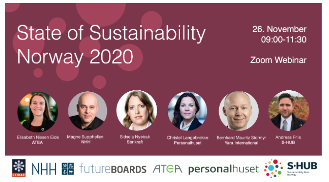 Check out my latest article: Corporate Sustainability in Norway anno 2020 linkedin.com/pulse/corporat… via <a href="/LinkedIn/">LinkedIn</a>