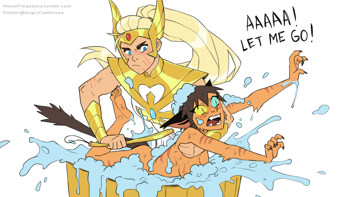 AngryCatNoises's tweet photo. Hello World! I've been studying this AWESOME show's style for a while and now I feel like the time has come to put it to use >=3
#shera #adora #catra #catradora #Rammeow #fanart #firsttweet https://t.co/Mdltj7a5uR