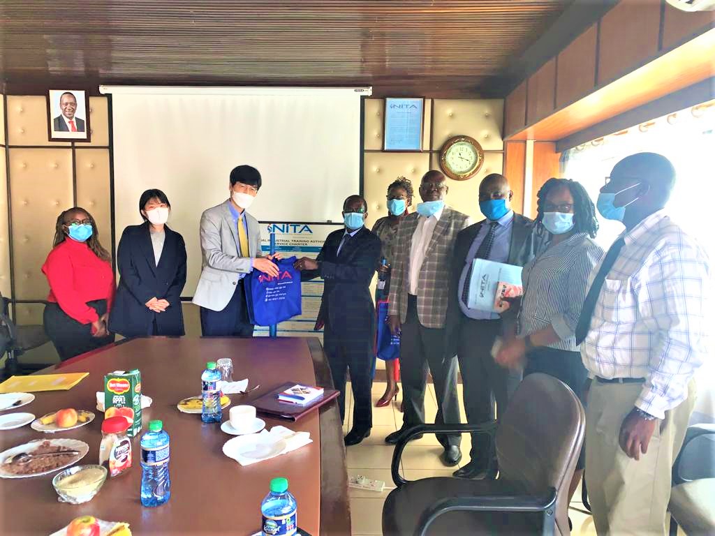 Honoured to have hosted KOICA Director Mr. Im Jang Hee and team at NITA where he was received by the NITA Team led by Ag. DG Mr. Stephen Ogenga. NITA and KOICA have collaborated on various capacity development projects geared at transforming industrial training in Kenya #skills