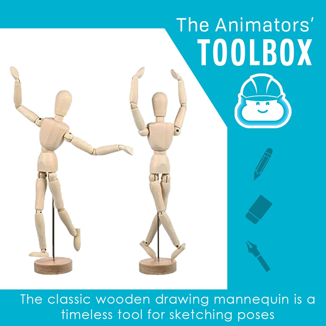 SL_Animation's tweet image. Another rummage around in our #AnimatorsToolbox and out comes one of these classic artist favourites! Animation is all about posing characters so these mannequins are get a lot of use!