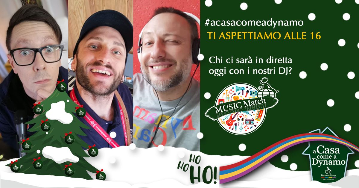 DynamoCamp's tweet photo. Ore 16 - torna l'appuntamento con la MUSICA di #acasacomeadynamo
1 regista, 4 sfidanti, 2 squadre, 2 cantanti in sfida... siete pronti???
VI ASPETTIAMO sulla pagina FB di DynamoCamp per un'altra DIRETTA di Music Match insieme agli amici di #RadioDynamo ❤ https://t.co/JrHSttklh4