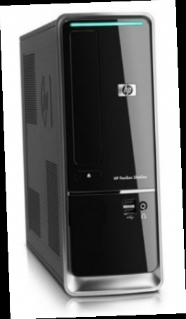 Open Box: HP Desktop PC Pavilion Slimline S5503W (BQ464AAR#ABA) AMD - View #10