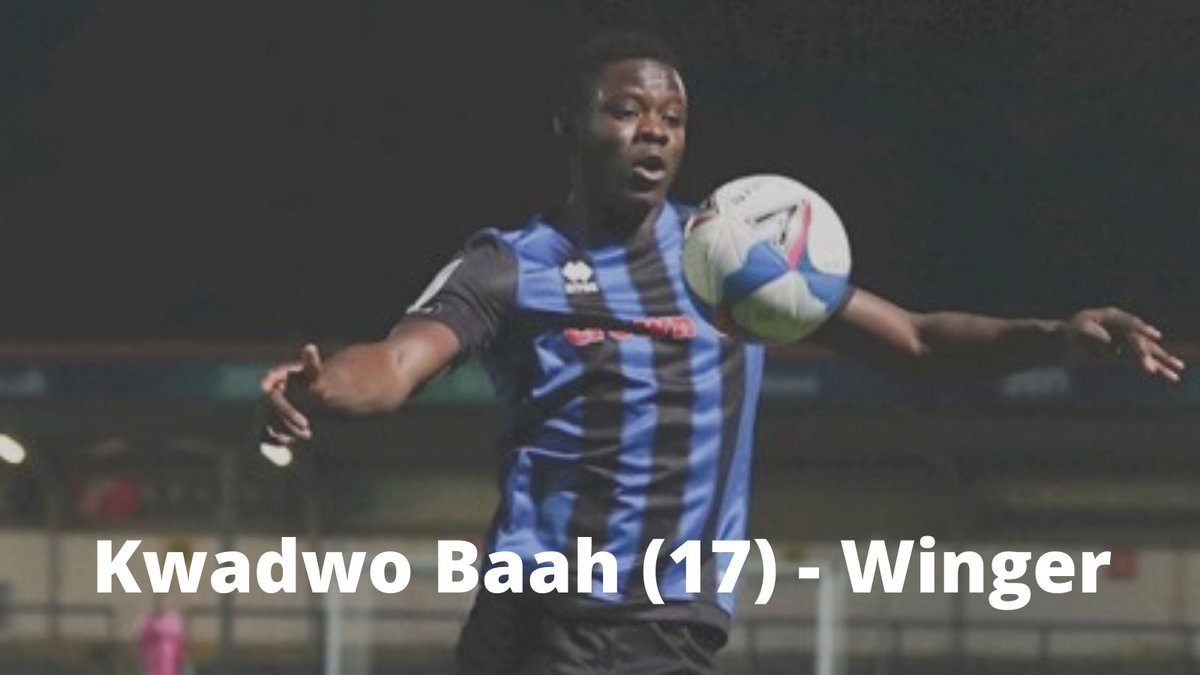 Kwadwo BaahExplosive tricky winger that has a rocket shotThe former Crystal Palace Ball Boy & Academy player looks to be a great find by DaleHe made his pro debut for Dale last season at age 16 & featured in the home game against Newcastle in the FA Cup  https://twitter.com/cpfc/status/789353039572328448