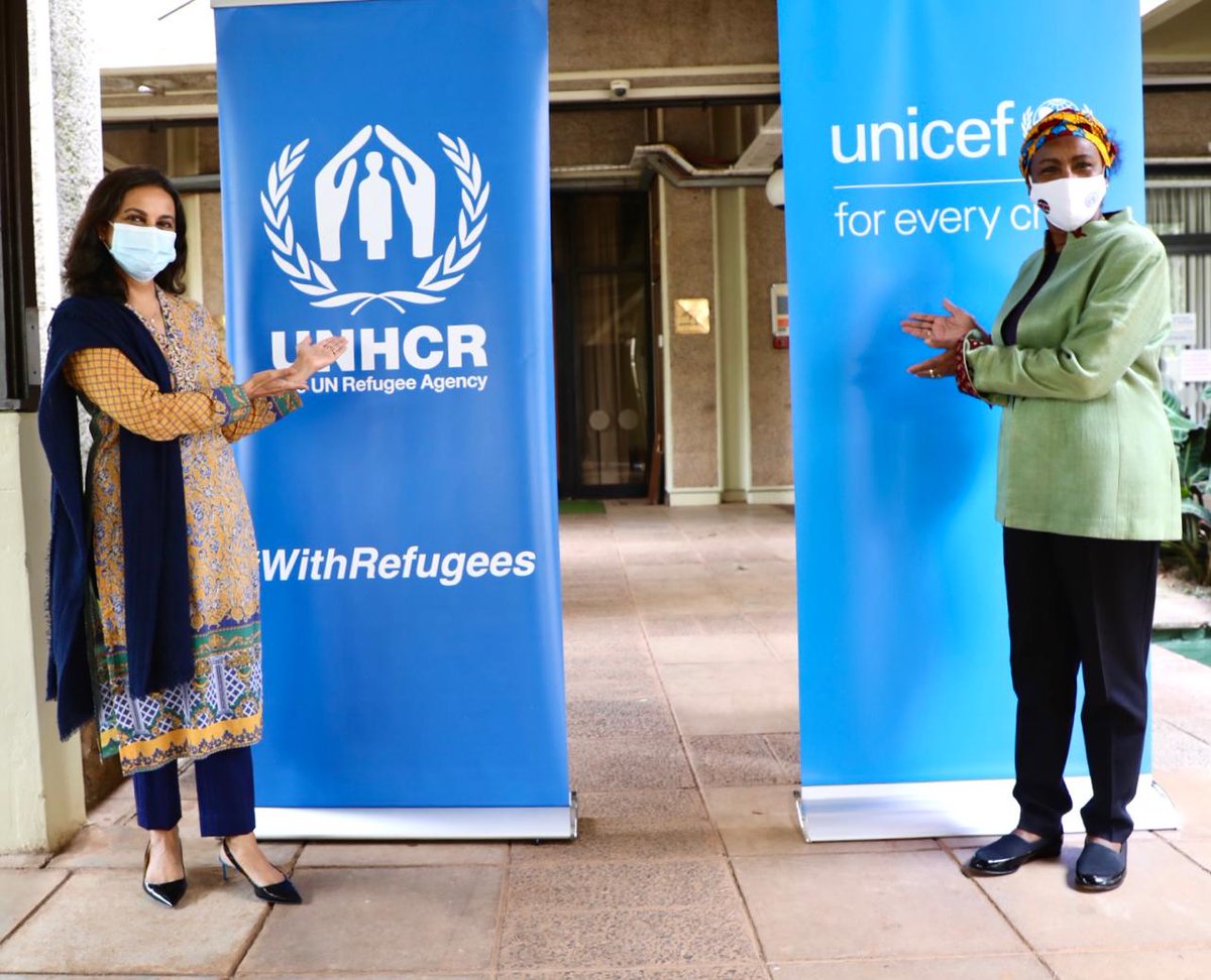 .<a href="/UNICEFKenya/">UNICEF Kenya</a> is happy to announce our partnership with <a href="/UNHCR_Kenya/">UNHCR KENYA</a> to work together to provide emergency support to refugee children and families.

The agreement renews our commitment to safeguard the rights and wellbeing of refugee children. 

#ForEveryChild