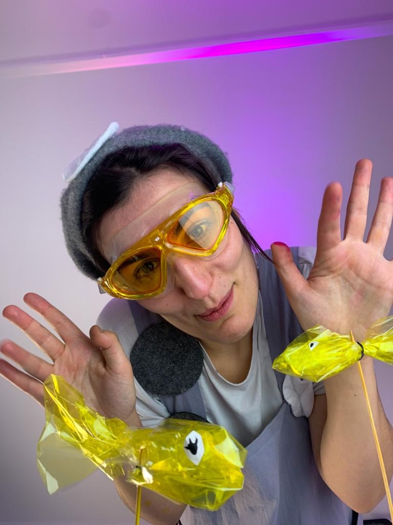 Max Perryment's fish song for We Cover the Universe is a glorious 80s synth wonder! Girls just wanna have fun and fish just wanna dance. 
Our show is for under 5s with lots of musical Easter eggs for grown ups.
barbican.org.uk/whats-on/2020/…