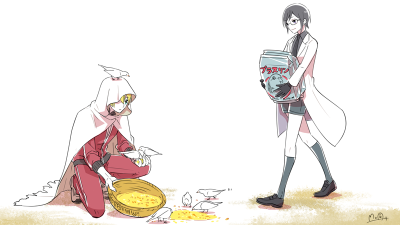 薬研藤四郎 「映画館に劇場版刀剣乱舞を観に行った当時描いたファンアート。プラスリンで君も立派な」|Moaのイラスト