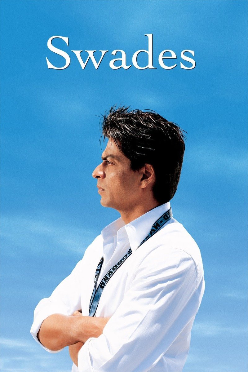  #OnThisDay in 2004, saw the release of a film that many feel was the best role portrayed by  @iamsrk - Swades. After the highly successful Lagaan, Ashutosh Gowariker took on this project, about a brilliant NRI engineer wondering if he can make a difference back home.