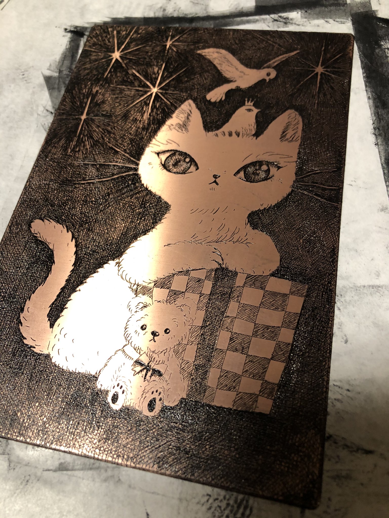 近日中削除予定 たなかしん バンネコ 絵画-