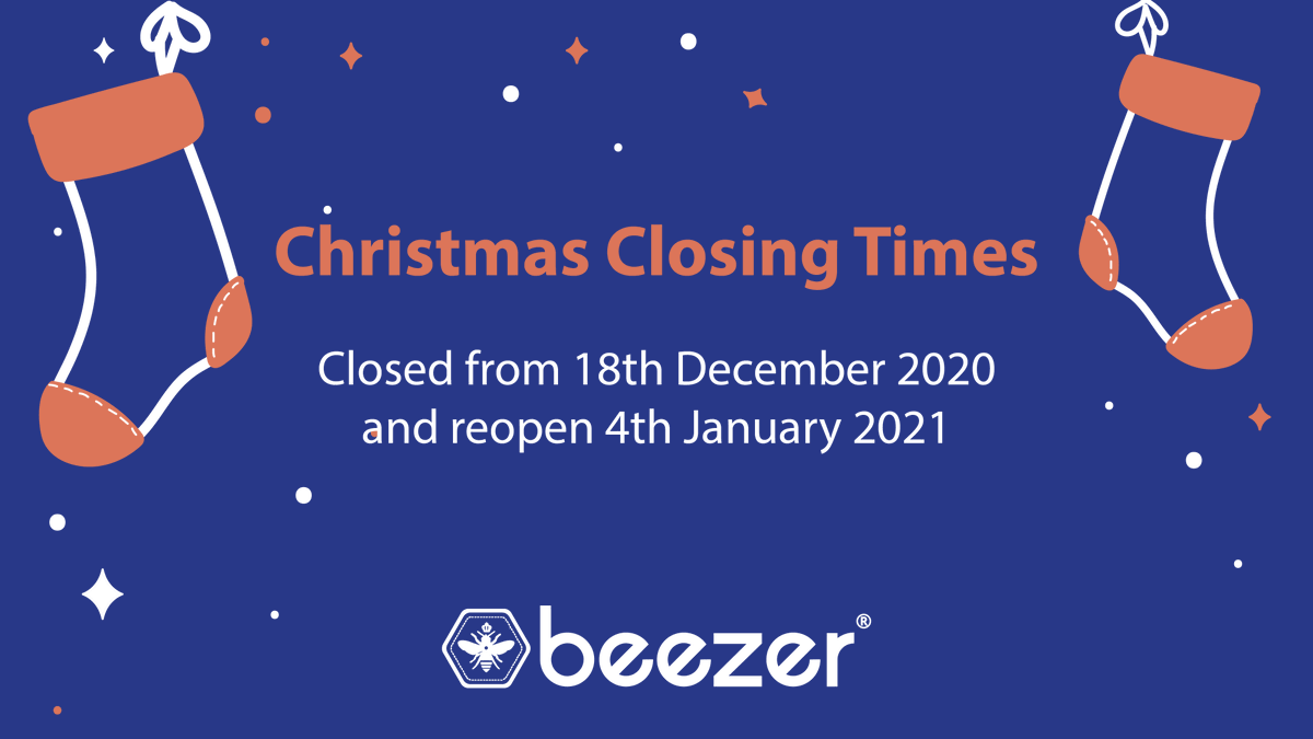 Just a reminder of our #Christmas closing times. We hope you all have a wonderful festive season this year! 🎁