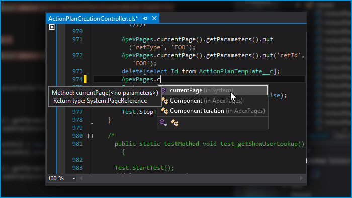 Must have for each #Salesforce developer: #Apex Code Completion
Save your time, significantly improve the coding velocity, and avoid making mistakes with intelligent Code Completion functionality for Apex.
buff.ly/2vL8Rf9