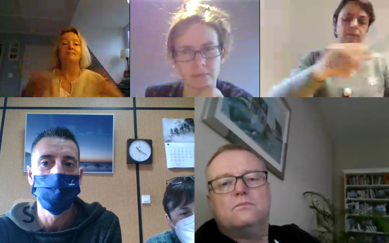 Today teachers have hold an online meeting to talk about different aspects of our #ErasmusPlus proyect <a href="/EuropesEyes/">Europe's Eyes</a> #ErasmusPlusES #MiErasmusPlus