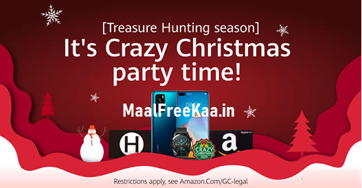 MaalFreeKaa's tweet photo. #CrazyChristmasParty #ChristmasParty #Contest Win #HuaweiP40 Smartphone and more prize #Contest #ContestAelrt #Christmas #ChristmasContest #Christmasgift #SantaContest 

#Play Here &amp; #Win #MaalFreeKaa
https://t.co/iD1YWUM5n8 https://t.co/shca3hX2w1