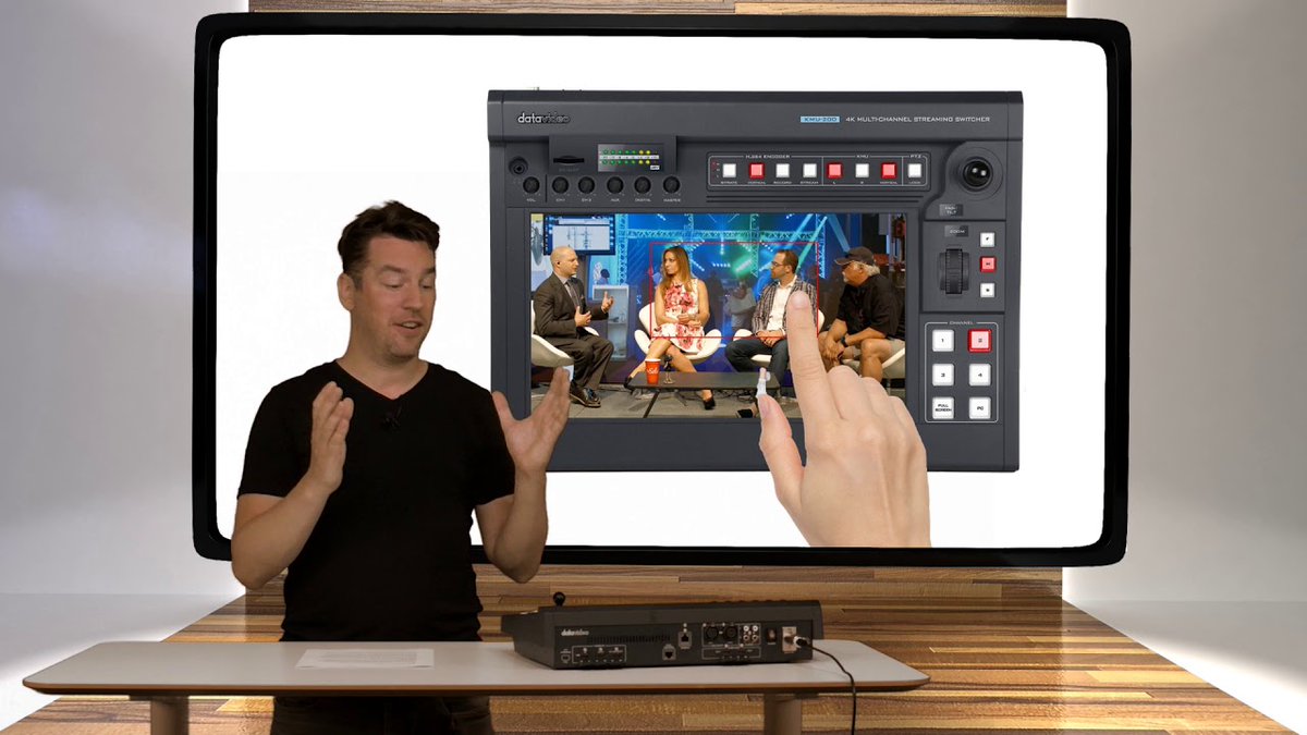 HoldanBlog's tweet image. The @DatavideoEurope KMU-200 is the world’s first touch screen switcher that supports both Horizontal and Vertical video streaming and recording!

Check out this video from Datavideo here, bit.ly/34j6Icj