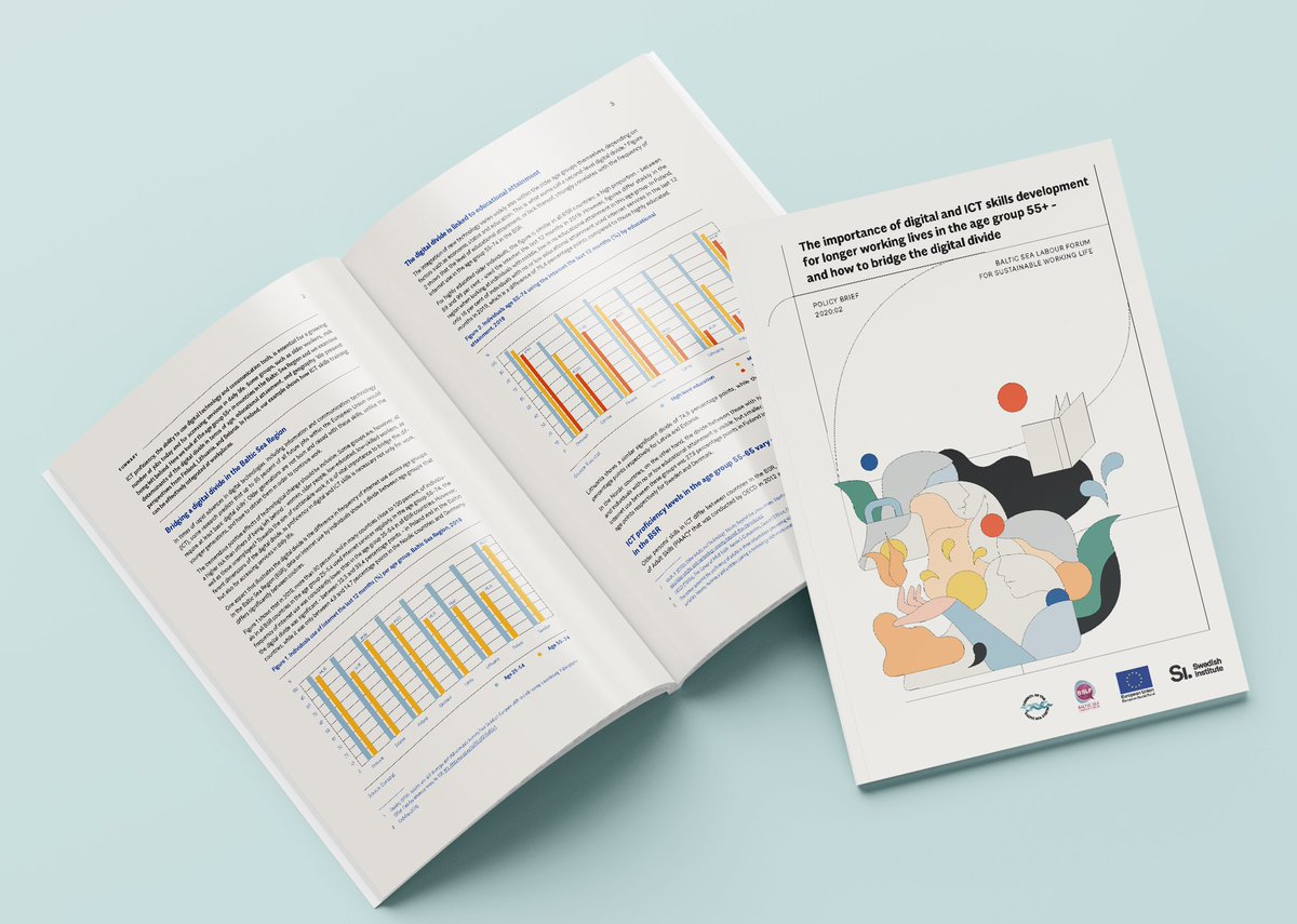 CBSSsecretariat's tweet photo. The second #SustainableWorkingLife policy brief is out! We're looking at Information and Communication Technology skills and the digital divide in 55+ population in the #BalticSeaRegion

Read now ➡️ https://t.co/jF4Xo5yDcX
Subscribe ➡️ https://t.co/VMikraq0NT https://t.co/gdWQA0vAoC