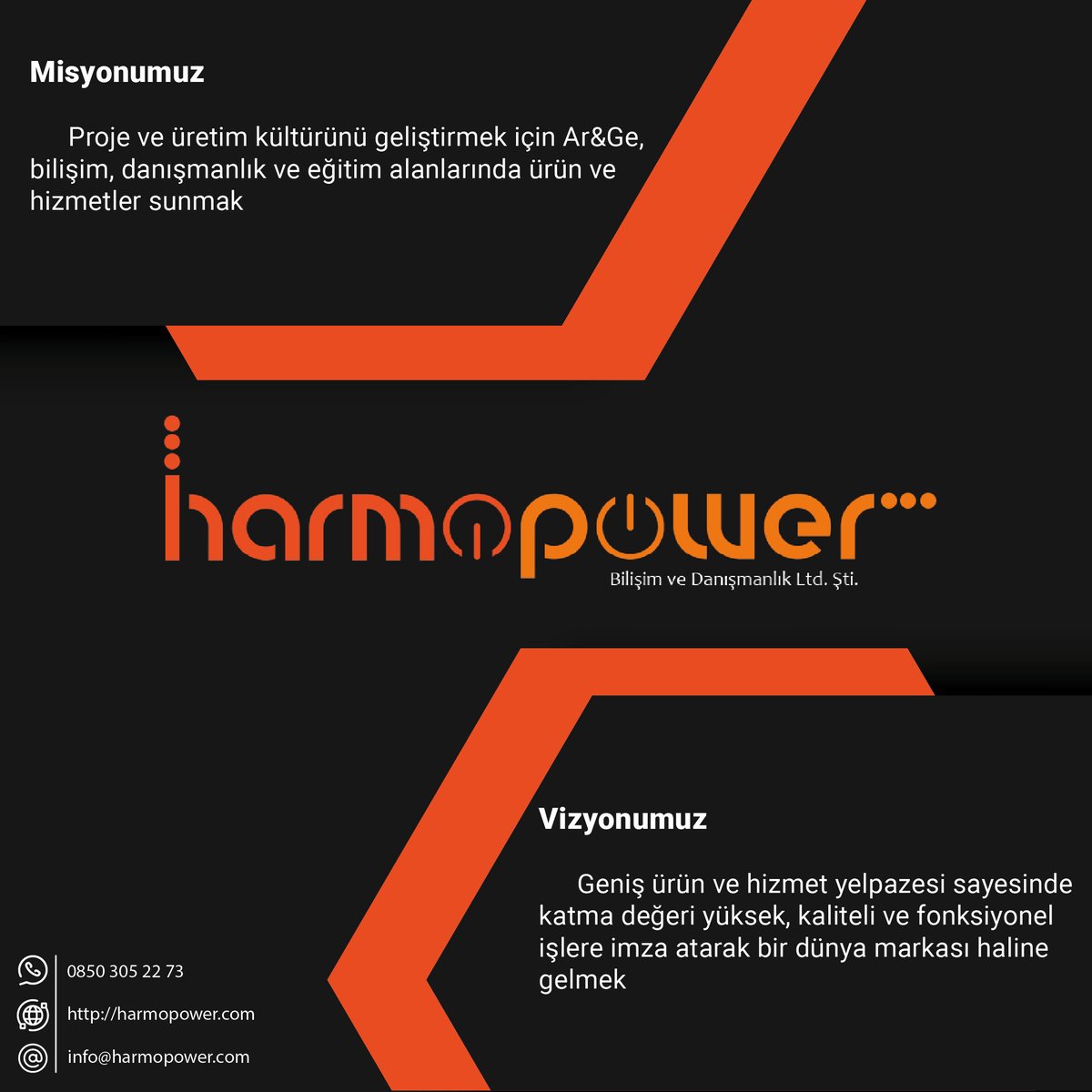Harmopower's tweet photo. Misyon ve Vizyonumuz... https://t.co/YupFkNdL6I