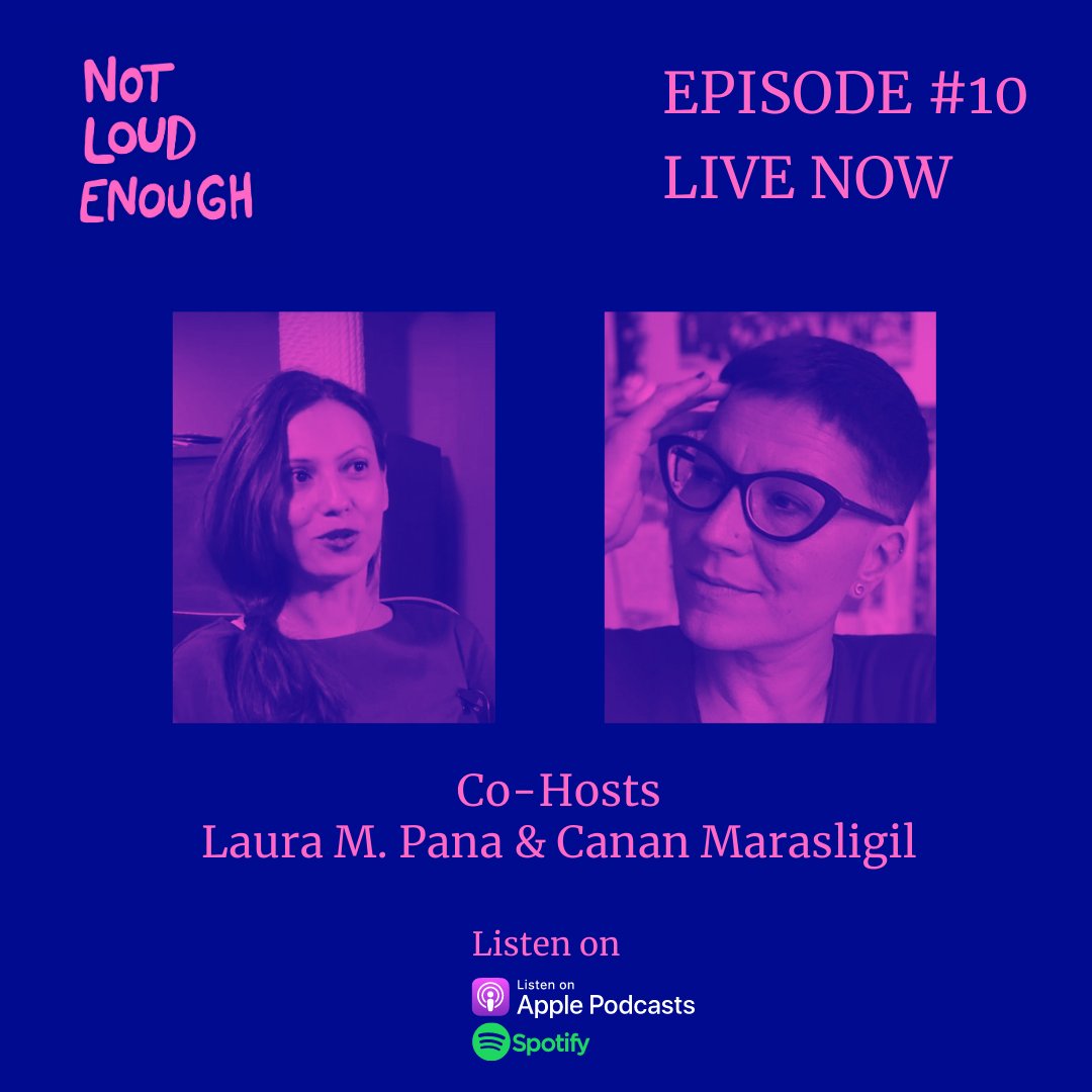 Tune in for a special 10th show as we mark 3 years of #NLEPodcast <a href="/Ayserin/">✨</a> <a href="/laurampana/">Laura M. Pana (she/her)</a> talk about books, creativity, connection, and the impact it had on their professional lives. Happy listening! 

Apple: apple.co/35agQFk
Spotify: spoti.fi/3kflGoO
